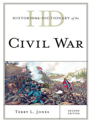 cover image of Historical Dictionary of the Civil War